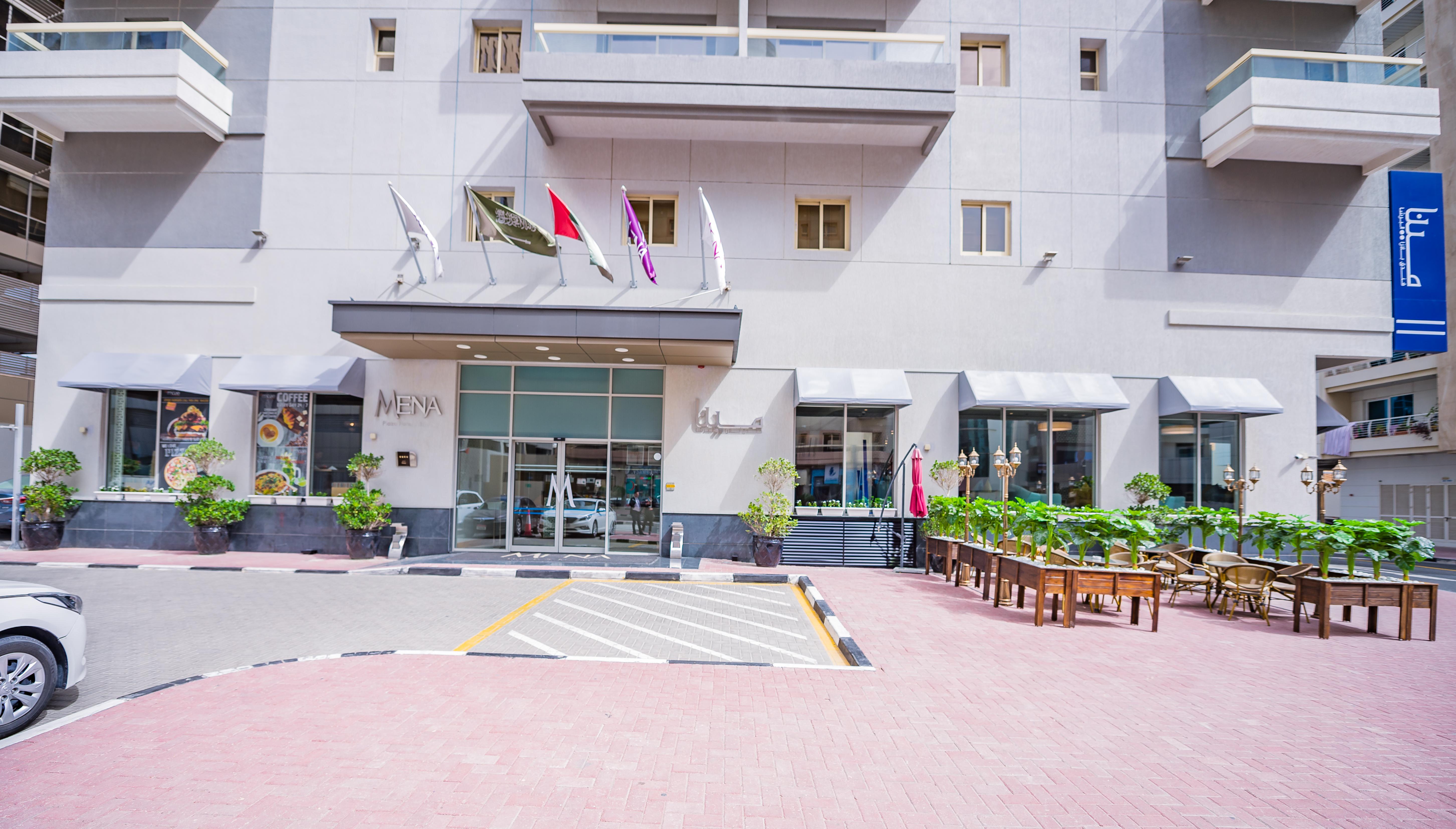 Mena Plaza Hotel Albarsha At The Mall Дубай Екстериор снимка