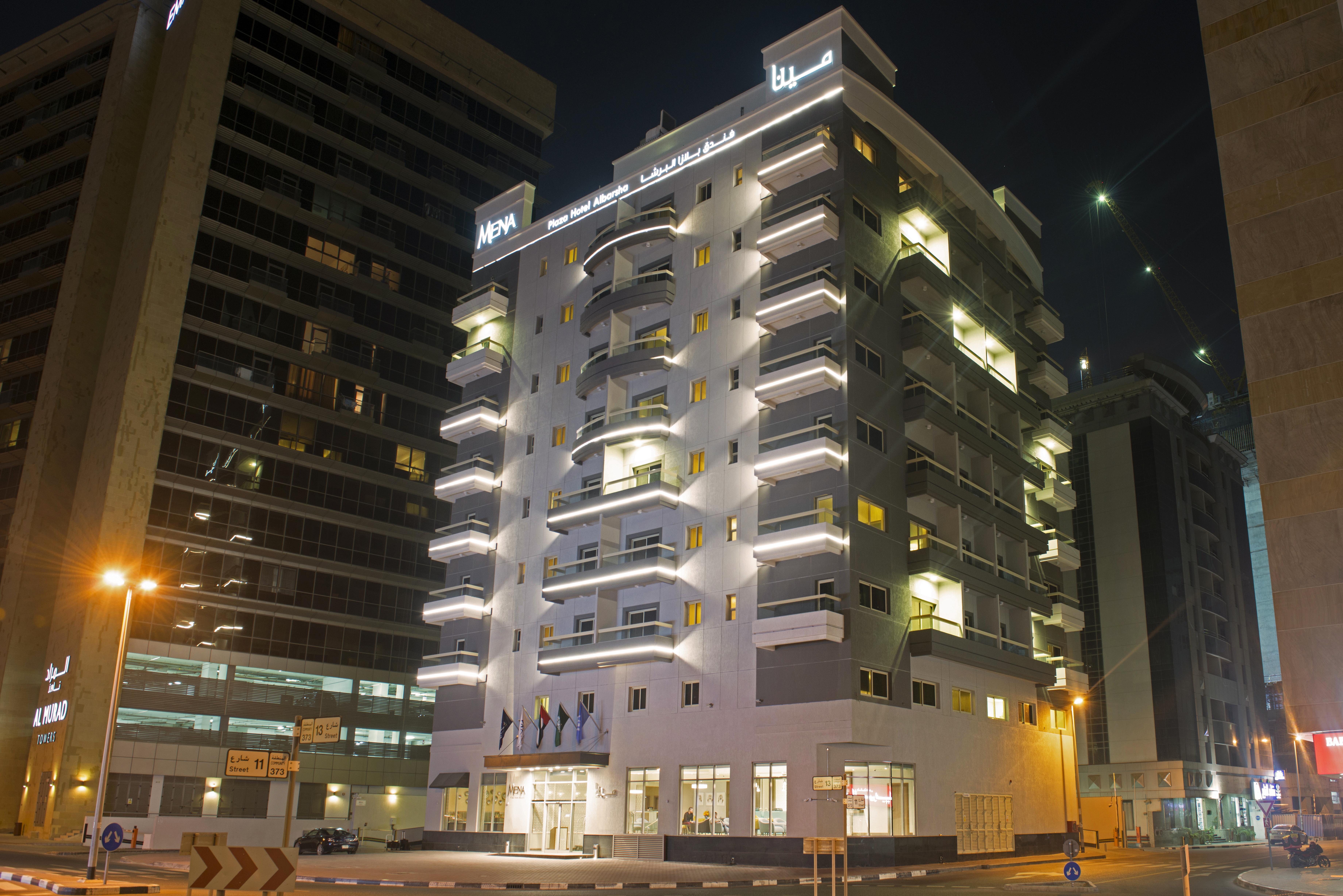 Mena Plaza Hotel Albarsha At The Mall Дубай Екстериор снимка